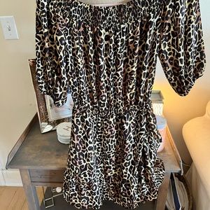 NWT- Lilly Pulitzer Leopard Print Romper